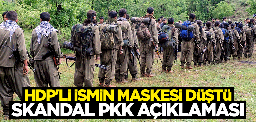 HDP'li Giran Özcan'dan skandal açıklama: PKK terör örgütü değil