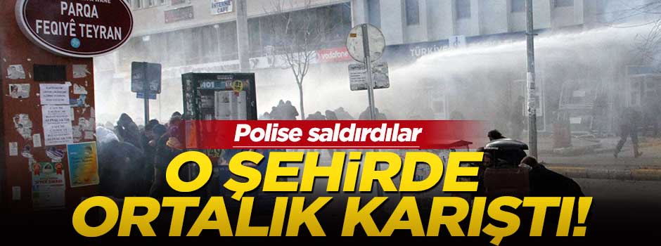 HDP'li gurup Van'ı bir birine kattı!