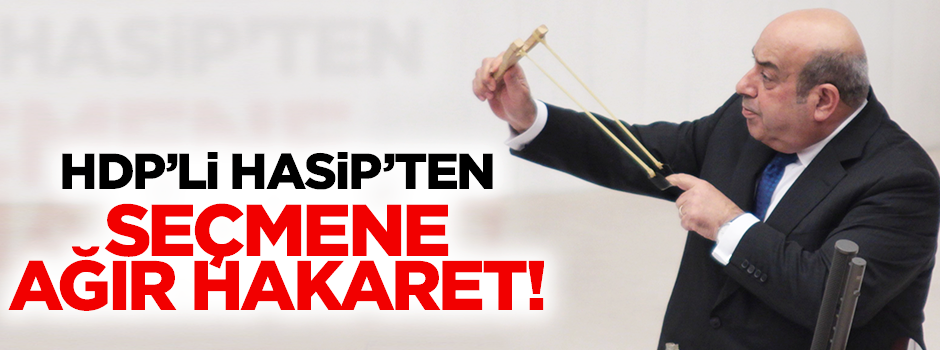 HDP'li Kaplan'dan AK Parti seçmenine ağır hakaret!