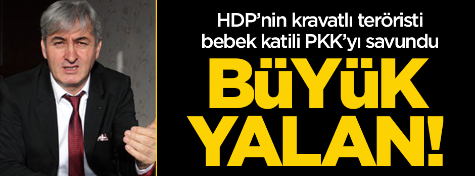 HDP'li terörist Botan, anne ile bebeğini şehit eden PKK'yı savundu!