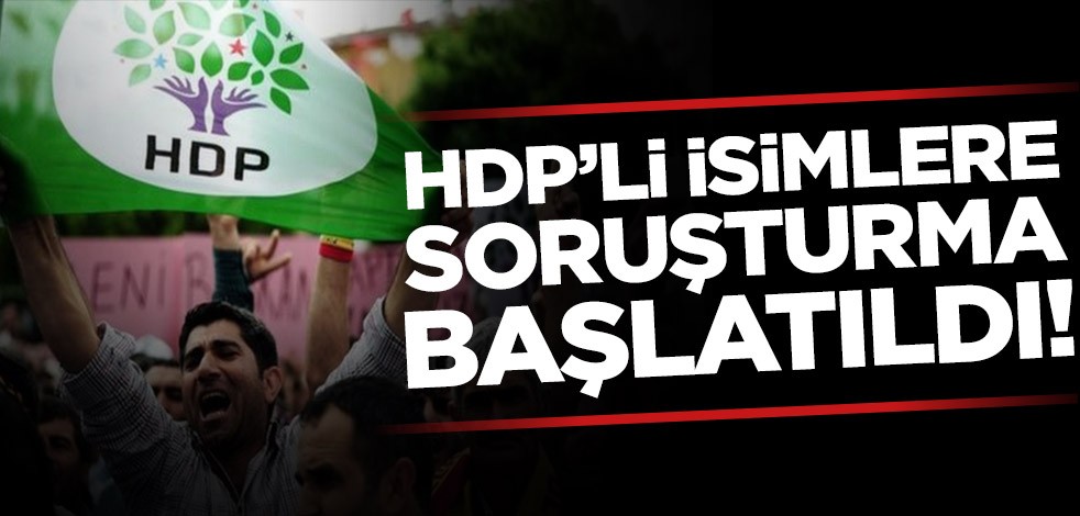 HDP'li milletvekilleri Remziye Tosun ve Saliha Aydeniz'e soruşturma