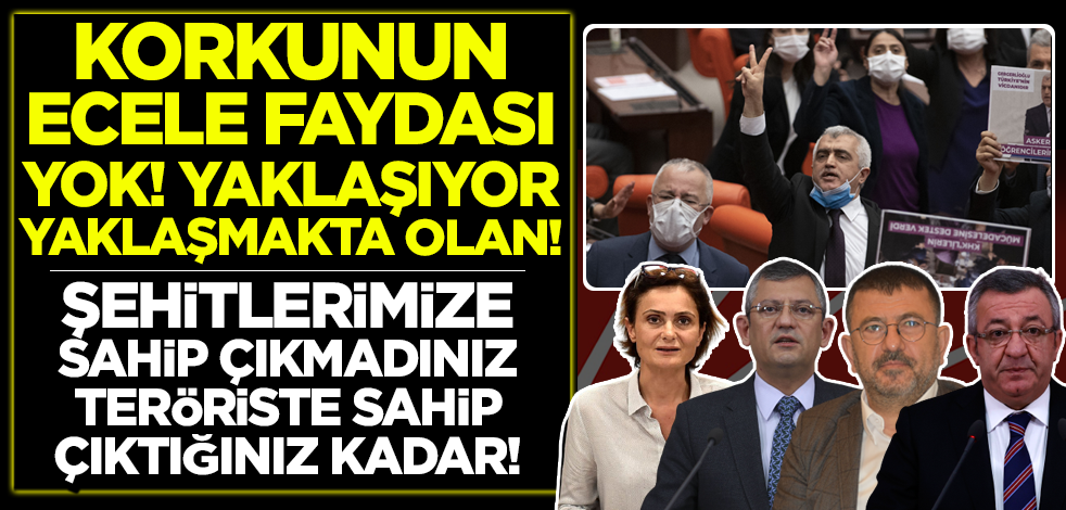 HDP'li Ömer Faruk Gergerlioğlu'na CHP'den peş peşe destek mesajı yağdı