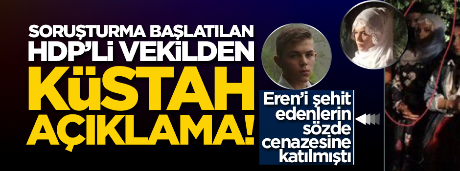 HDP'li Remziye Tosun'dan küstah açıklama