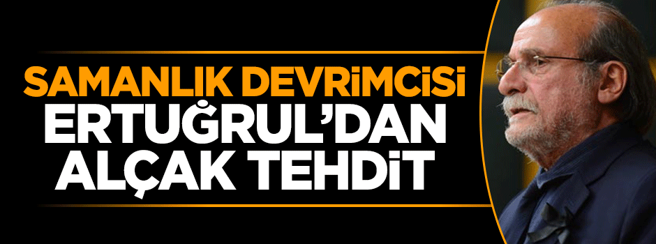 HDP'li samanlık devrimcisi Ertuğrul Kürkçü'den alçak tehdit