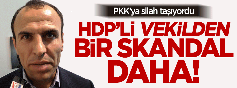 HDP'li Sarıyıldız teröristi hastaneye götürdü