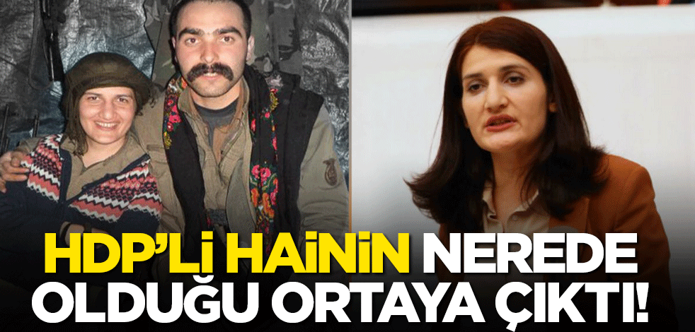 HDP'li Semra Güzel Suriye'de YPG'ye sığındı!