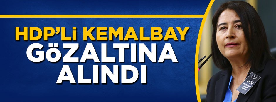 HDP'li Serpil Kemalbay gözaltına alındı