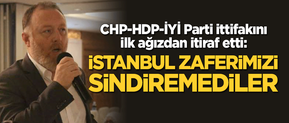 HDP'li Sezai Temelli: İstanbul zaferimizi sindiremediler