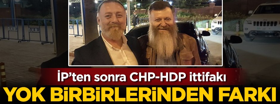 HDP’li Sezai Temelli ve CHP’li Aytuğ Atıcı İP ittifakı sonrası beraber poz verdi!