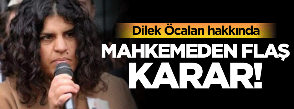 HDP'li vekil hakkında flaş karar!