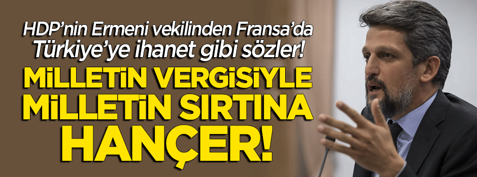 HDP'li vekilden skandal sözler!