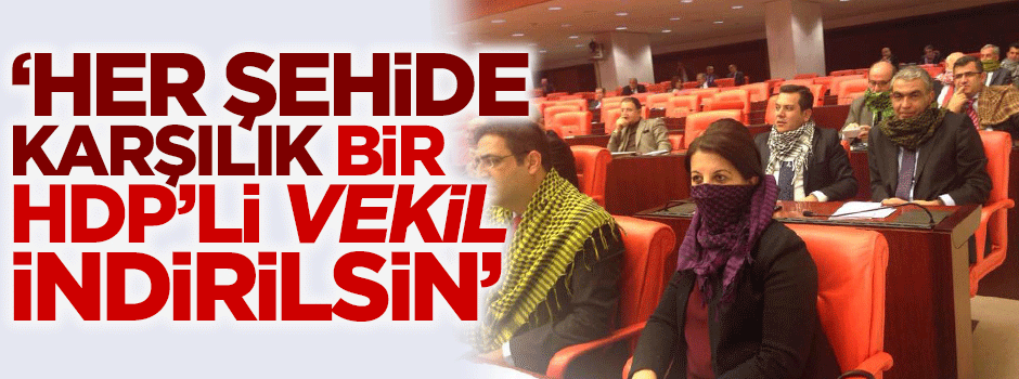 ''HDP'li vekiller indirilsin'' dedi açığa alındı!
