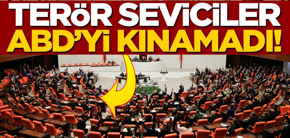 HDP'liler, ABD'yi kınama kararına "hayır" dedi