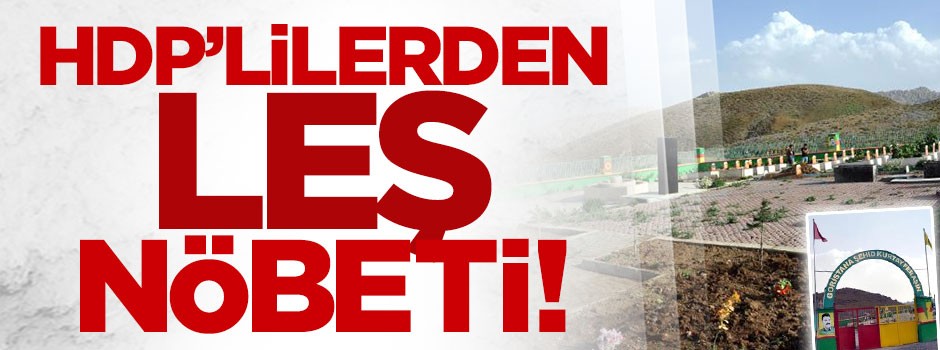 HDP'lilerden Kato Dağı'nda leş nöbeti