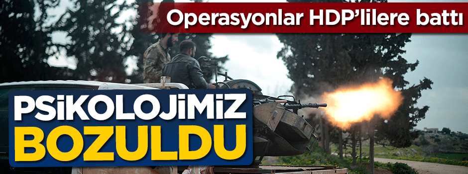 HDP'lilerden tarihi itiraf: Psikolojimiz bozuldu