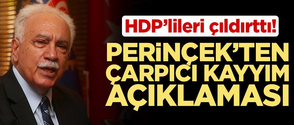 HDP’lileri çıldırttı! Perinçek’ten çarpıcı kayyım yorumu