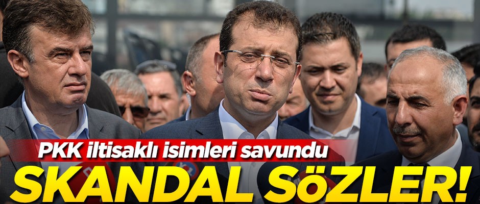 HDP'lilerin ayağına giden İmamoğlu'ndan skandal sözler!