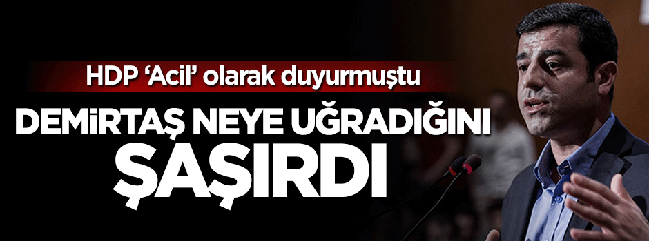 HDP'nin çağrısı yine karşılıksız kaldı