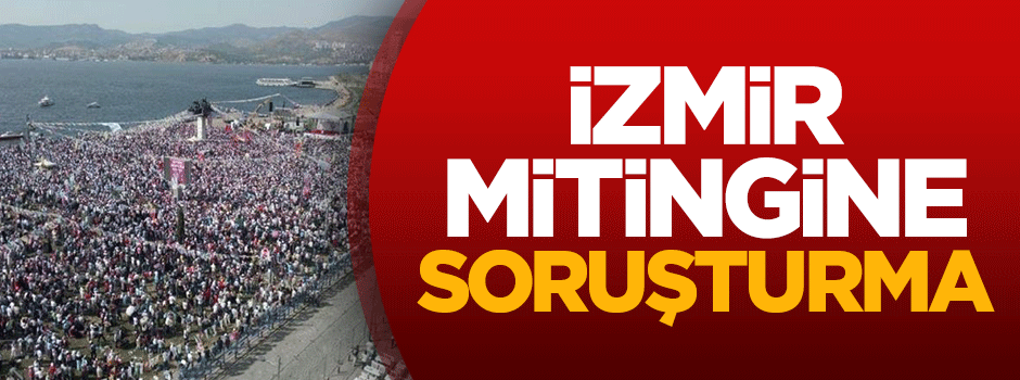 HDP'nin İzmir mitingine soruşturma başlatıldı