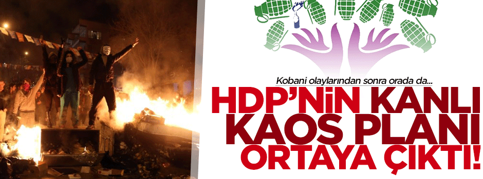 HDP'nin 'kanlı' 1 Mayıs planı