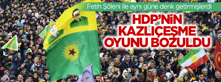 HDP'nin Kazlıçeşme oyunu Valilik'ten döndü