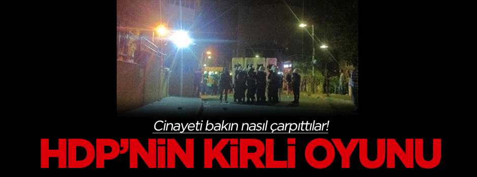 HDP'nin kirli planı deşifre oldu