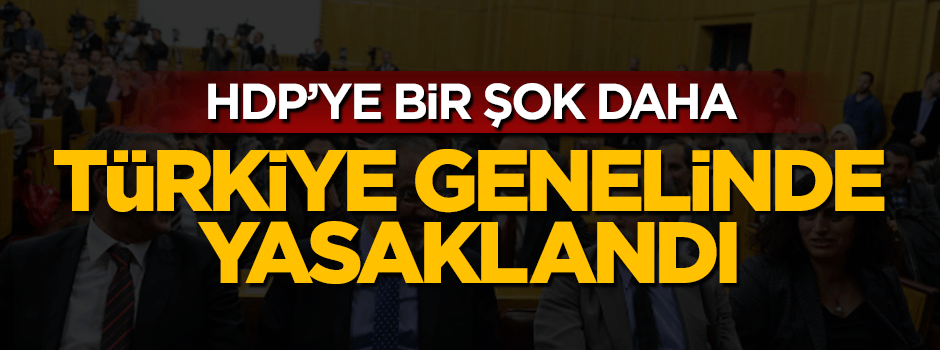 HDP'nin skandal referandum şarkısı Türkiye genelinde yasaklandı