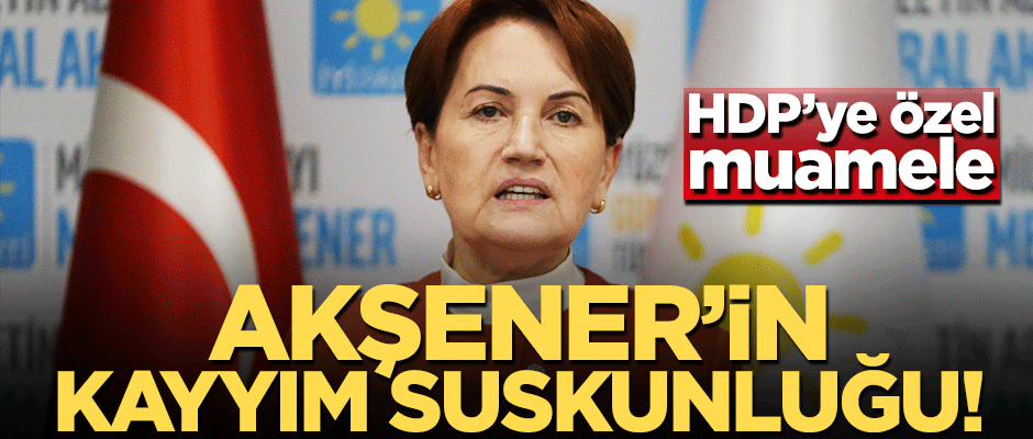 HDP’ye özel muamele! Akşener’in İP’inde kayyım suskunluğu