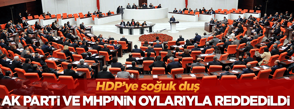 HDP'ye soğuk duş!