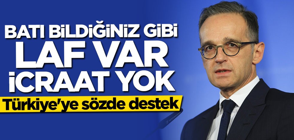 Heiko Maas: Türkiye çok sayıda sığınmacıyla yalnız bırakılmamalı