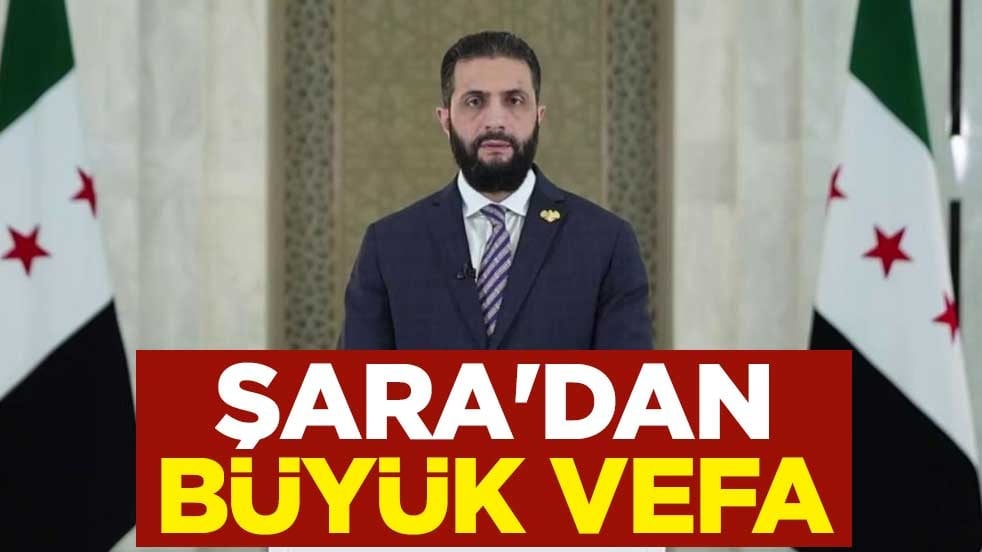 Helal olsun! Suriye Cumhurbaşkanı Şara'dan Katar'a büyük vefa 