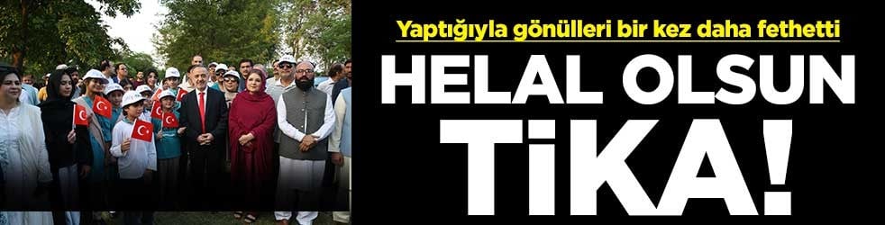 Helal olsun TİKA! Yaptığıyla gönülleri bir kez daha fethetti
