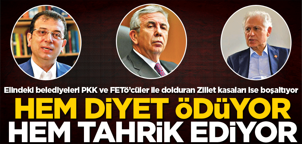 Hem diyet ödüyor hem tahrik ediyor