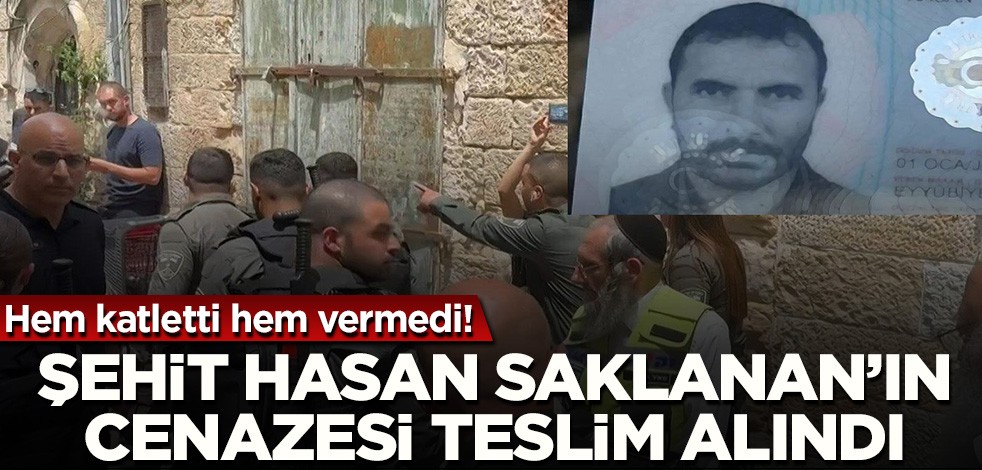 Hem katletti hem vermedi! Şehit Hasan Saklanan'ın cenazesi teslim alındı