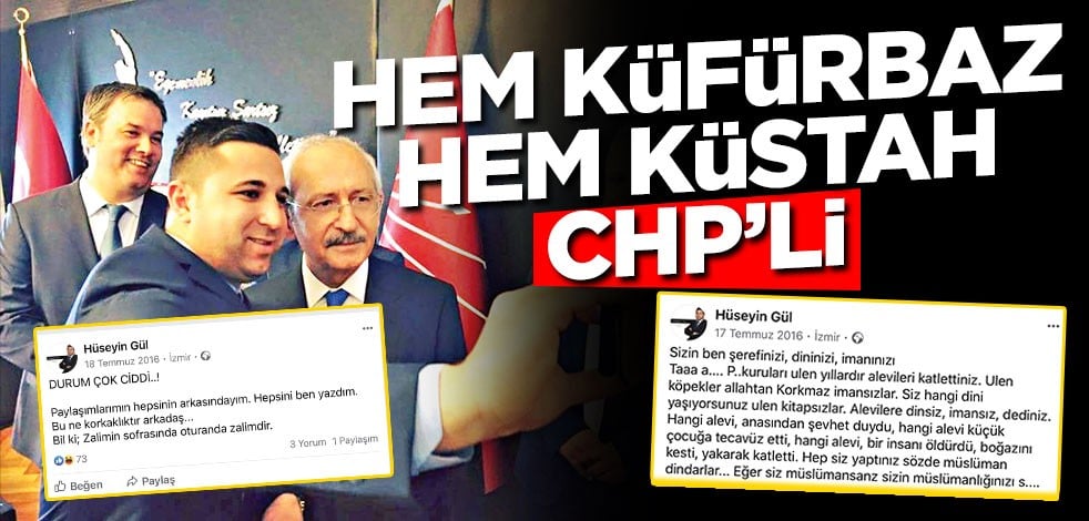 Hem küfürbaz hem küstah CHP’li