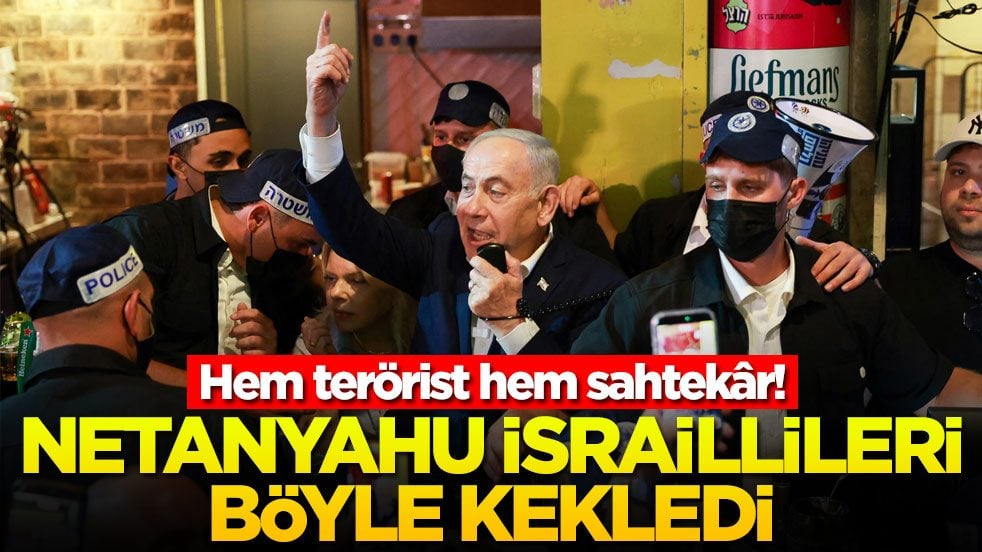 Hem terörist hem sahtekâr! Netanyahu İsraillileri böyle kekledi
