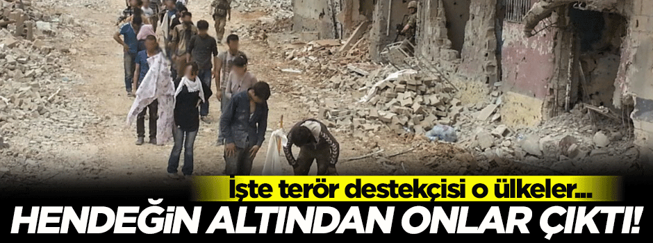 Hendek terörünün altından da 'Batı' çıktı