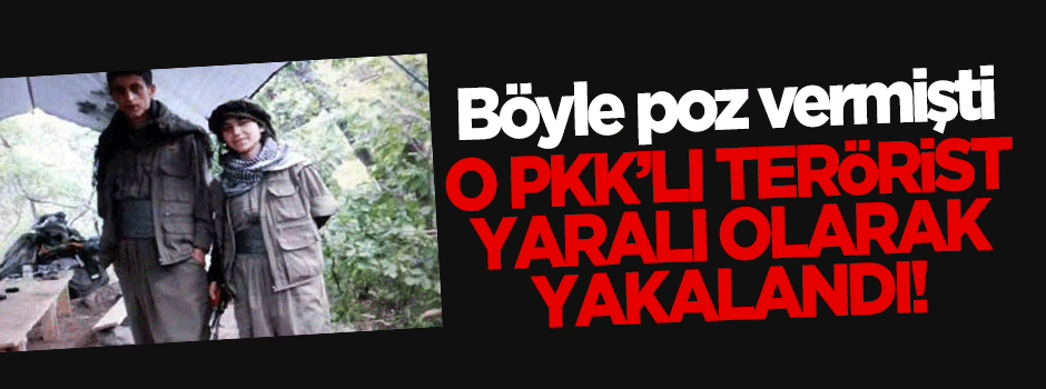 Hendekçi PKK'lı terörist yakalandı!