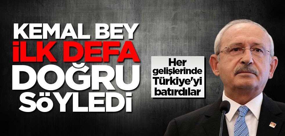 Her gelişlerinde Türkiye'yi batırdılar! Kemal Bey ilk defa doğru söyledi