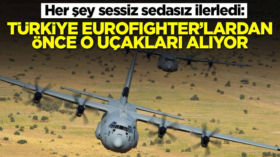 Her şey sessiz sedasız ilerledi: Türkiye Eurofighter'lardan önce o uçakları alıyor