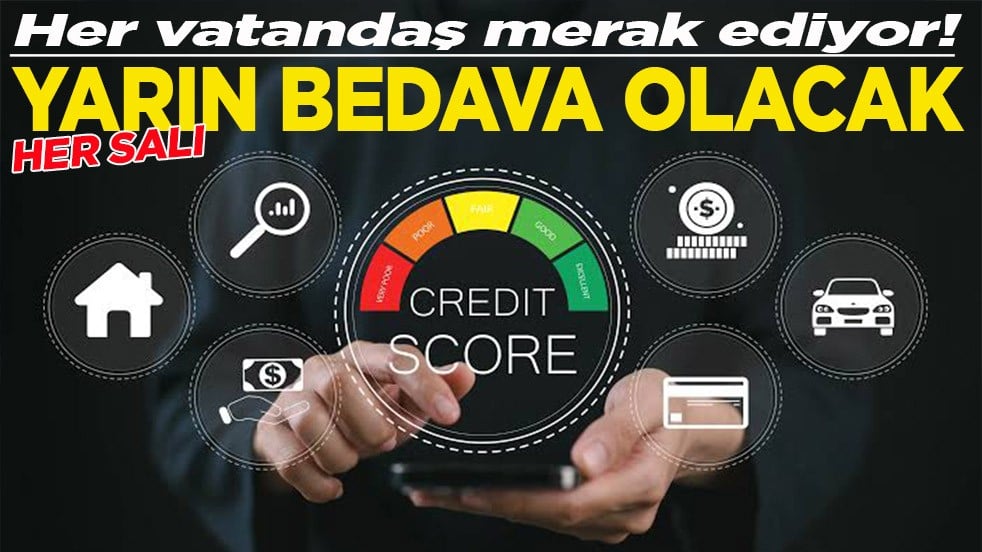 Her vatandaş merak ediyor! Yarın bedava olacak