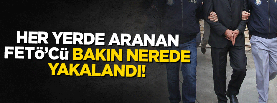 Her yerde aranan FETÖ'cü OHAL bürosuna dilekçe verirken enselendi