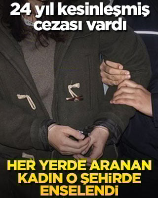 Her yerde aranan kadın o ilde enselendi