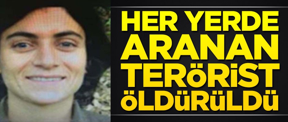 Her yerde aranan terörist öldürüldü!
