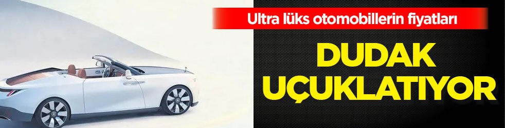 Ultra lüks otomobiller: Şu an üretilen pahalı 10 araba!