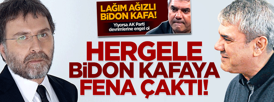 Hergele, bidon kafaya fena çaktı: Terbiyesiz!