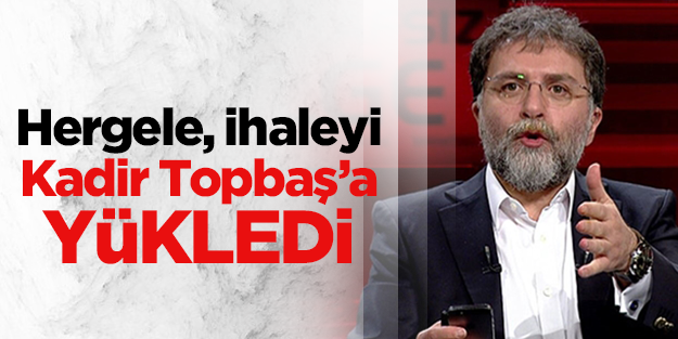 Hergele, ‘ihale’yi Topbaş’a yükledi