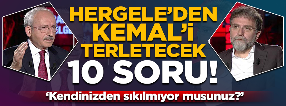 Hergele’den Kemal’i terletecek 10 soru!