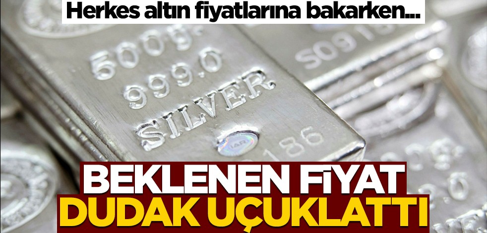 Herkes altın fiyatları tahmini beklerken gümüş bombası patladı! Beklenen fiyat dudak uçuklattı