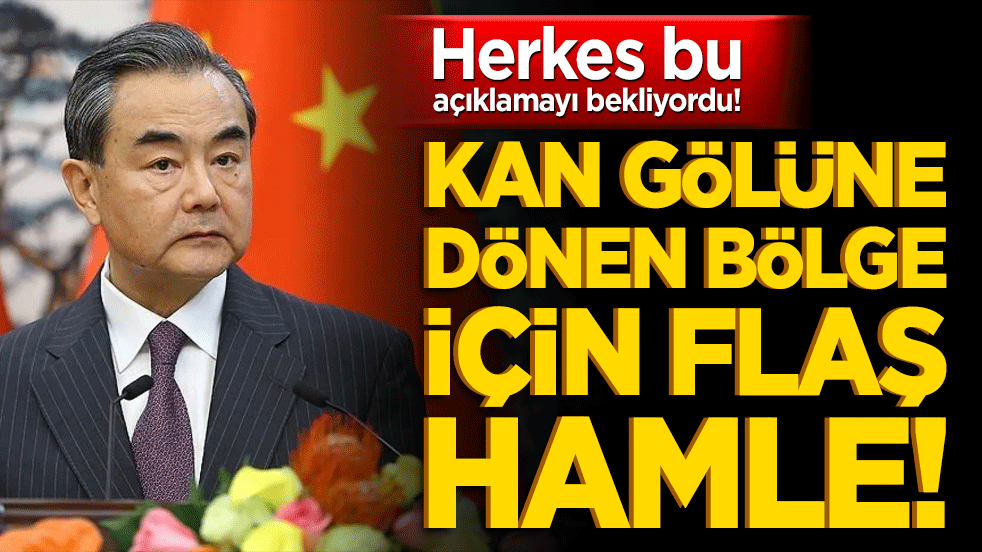 Herkes bu açıklamayı bekliyordu! Kan gölüne dönen bölge için flaş hamle!